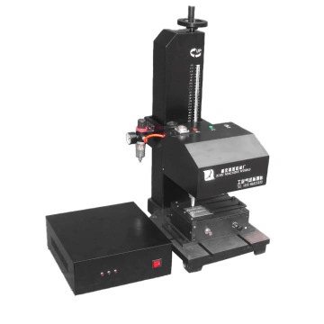 Desktop Pneumatic Dot Peen Marking Machine with Fixtures